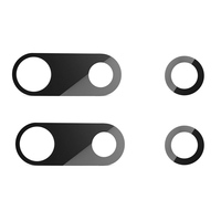 2 sztuk/zestaw powrót kamera tylna szklana osłona obiektywu zamiennik dla iPhone 6 6 plus 6 s 6 s plus 7 7 p 8 8 Plus X z klejem 2